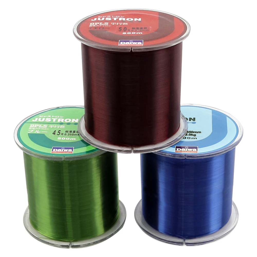 

Topline Super Strong Nylon Fishing Line 500m High Quality Monofilament Japanese 2-35LB Fishing Sinking Line Track Accessories