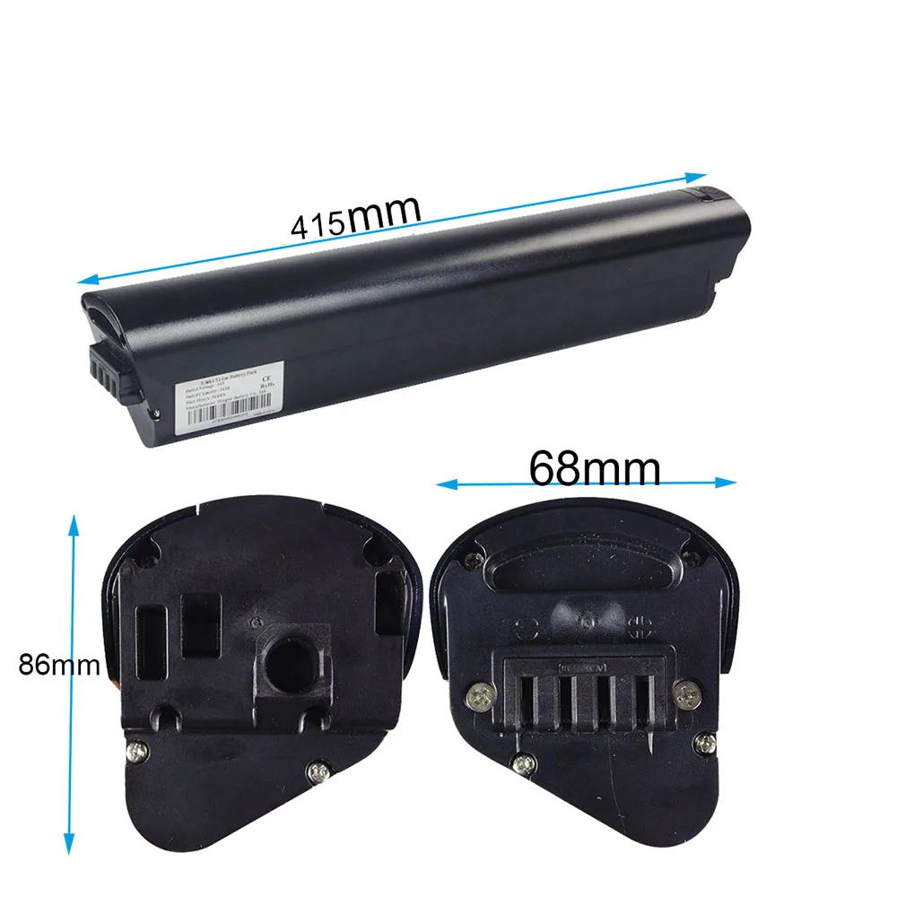 

Kistp 550W 36V Integrated Battery 10.4Ah 12Ah 12.8Ah 14Ah for Gyroor EB262 Hitway BK27 Avaka r3 Rock shark Hitway Rymic BK7S