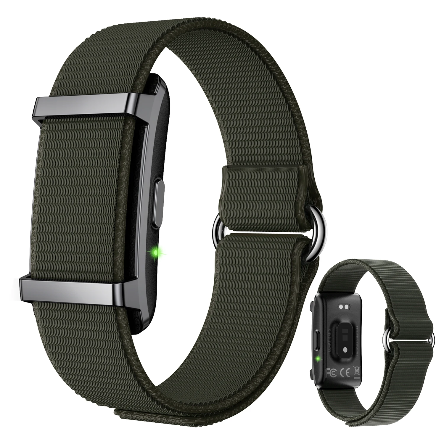 Bracelet intelligent sport Fitness Tracker surveillance de la santé compte de pas fréquence cardiaque suivi du sommeil 1ATM Bracelet intelligent étanche