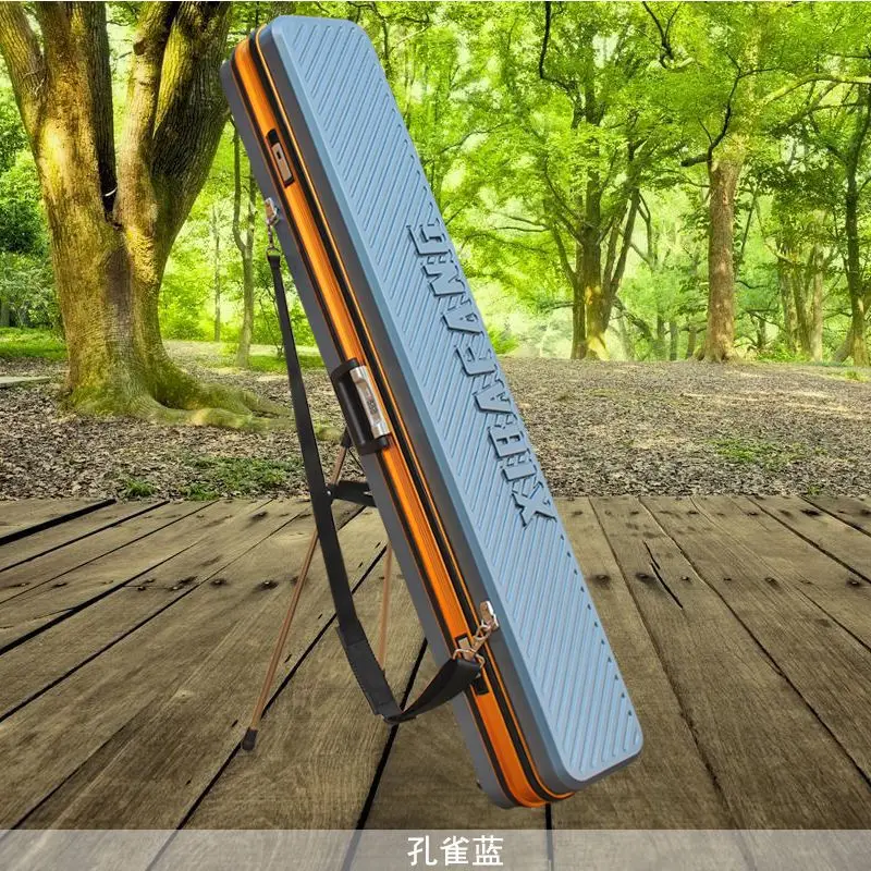 

1.25m 1.3m Large-capacity Fishing Hard Shell Fishing Gear Bag Code Lock Fishing Rod Bag Waterproof Portable ABS 낚시 하드 케이스
