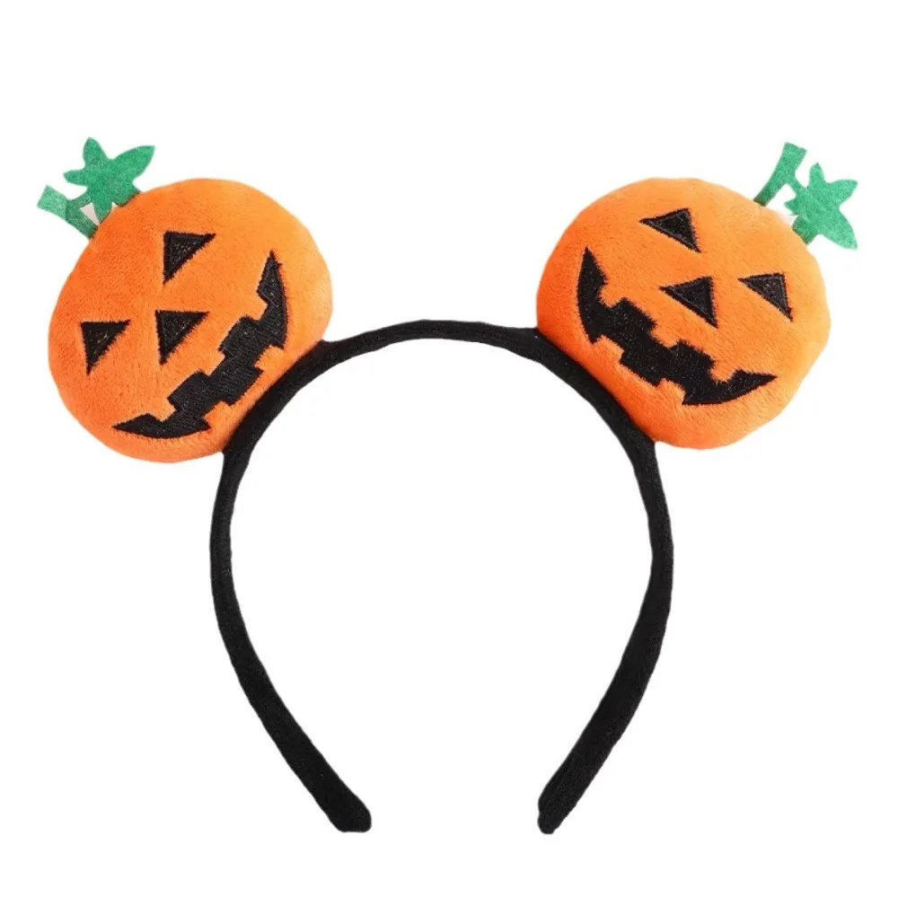 Cartoon Doll Hair Accessories Halloween Christmas Costume Demon Pumpkin Headband and Weird Headband Hair Accessories for Girls