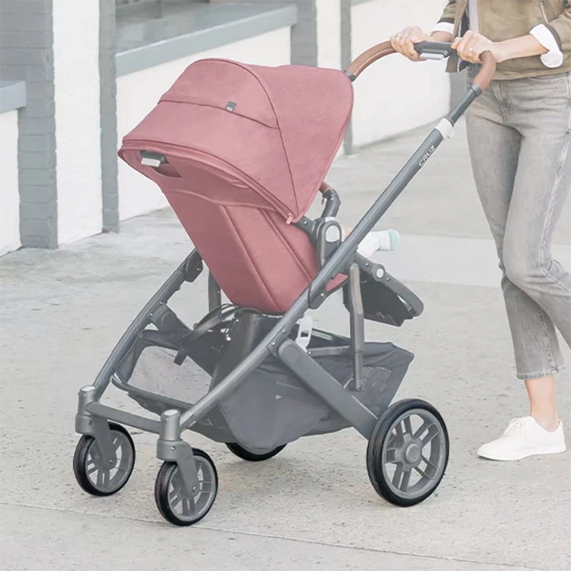 

Шина для детской коляски Uppababy Cruz V2, переднее или заднее колесо, полиуретановая бескамерная крышка шины, детская коляска, Сменные аксессуары