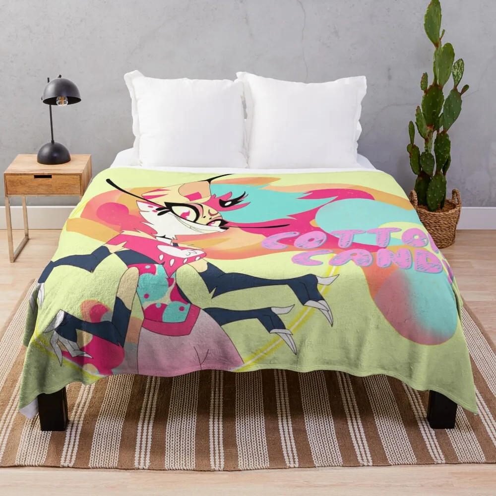 

Queen Bee Throw Blanket Warm Flannels Flannel Fabric Picnic Blankets