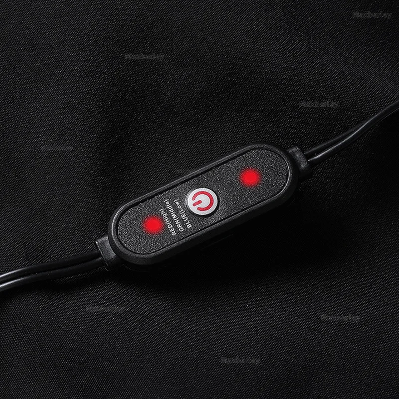 New Mens Heated Windbreaker Jacket Heated Winter Womens Self Heating Thermal  Jacket Thermal Coat Warmer Outdoor Sports Parka