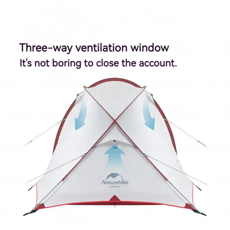 Naturehike Hiby3 Camping Tent 20D Nylon Ultralight Double Layer 