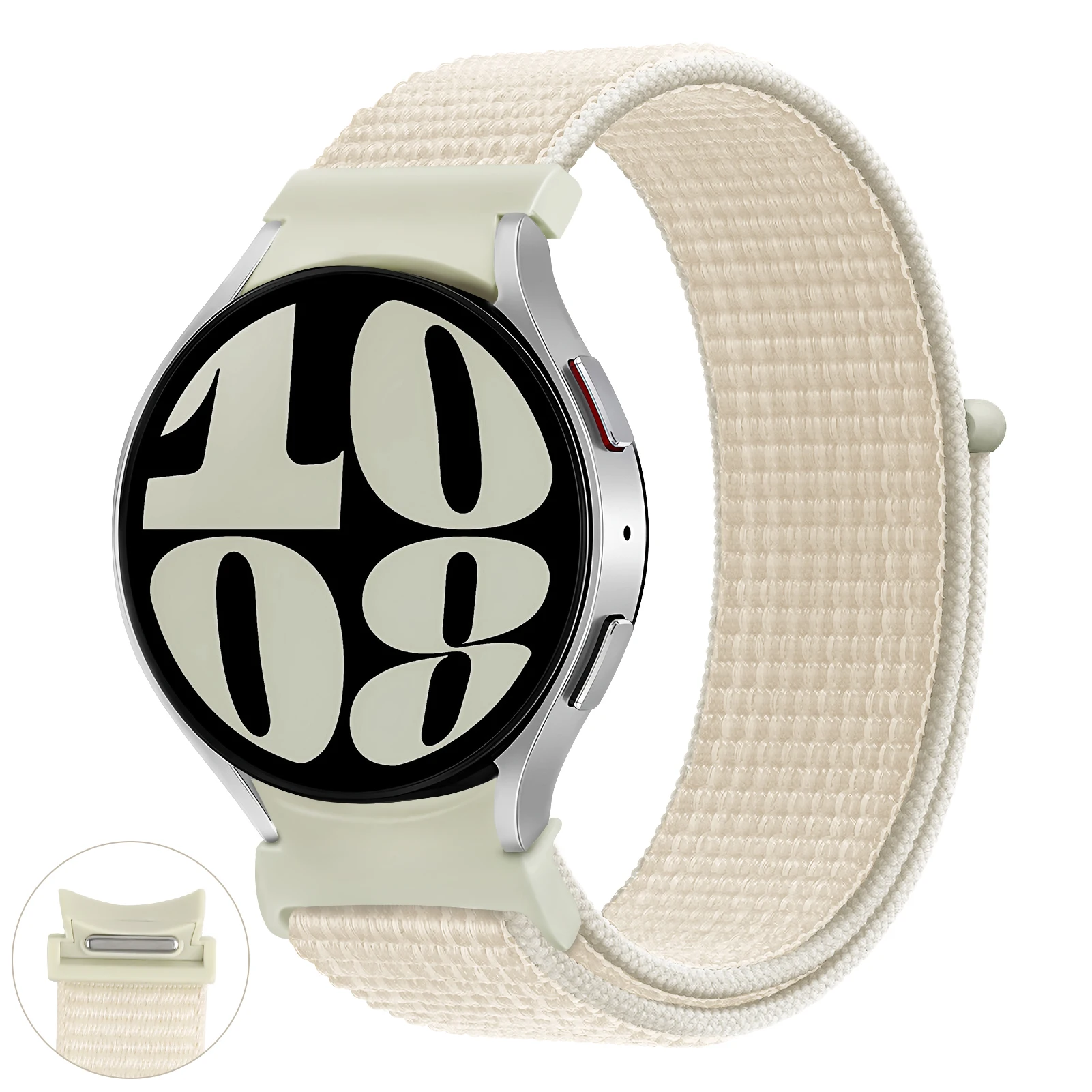Premium No-Gap Nylon Sport Loop Bracelet Strap