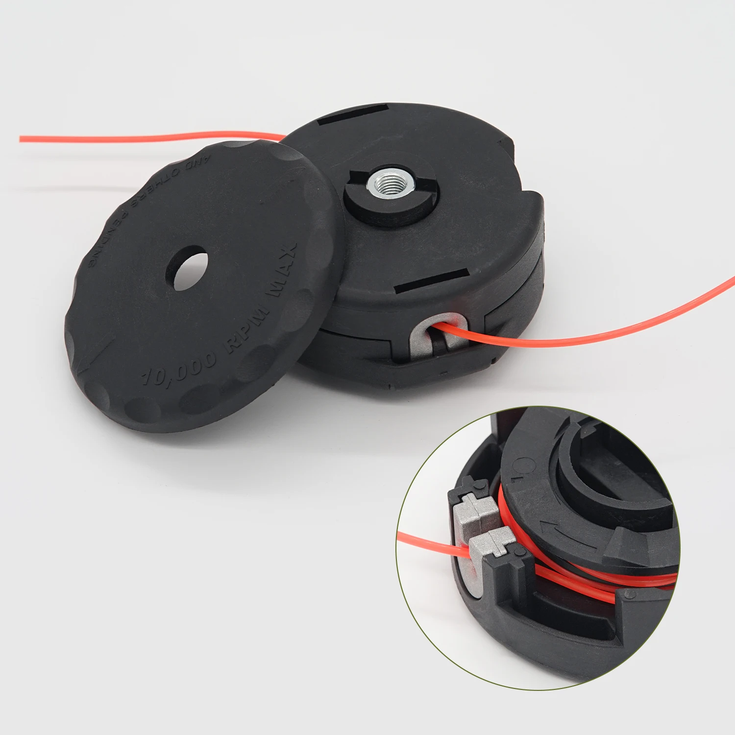 1Pack Universal Trimmer Head for Weeders fits Speed Feed 400 SRM210 /SRM230/ SRM250 /SRM251/ PAS210/ ETC Weed Eater weed trimmer head