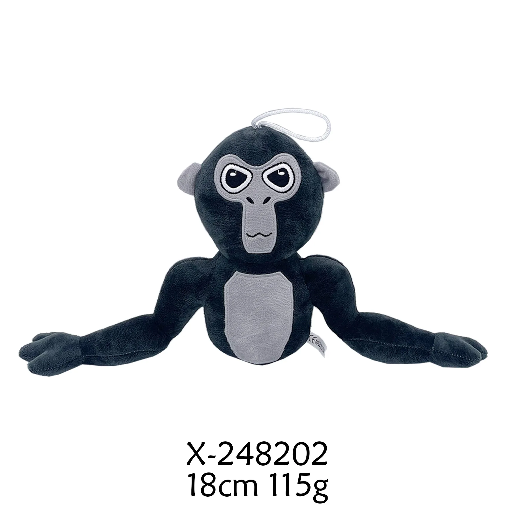 Gorilla Tag Monke Plush Toy - Cute and Soft Cartoon Anime Home Decoration Doll & Kawaii Pillow Gift