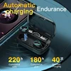 M10 Wireless Headphone Bluetooth Earphones Waterproof Earpieces Sport Earbuds For Huawei Iphone OPPO Xiaomi TWS Music Headset 3