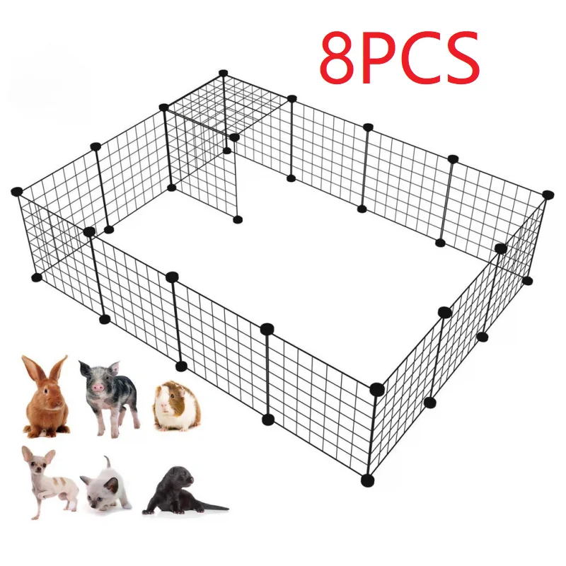 DIY Pet Cat Cage Large Indoor Outdoor Cat House Villa Multi Door & Window Folding Detachable House cat cage cat dog house