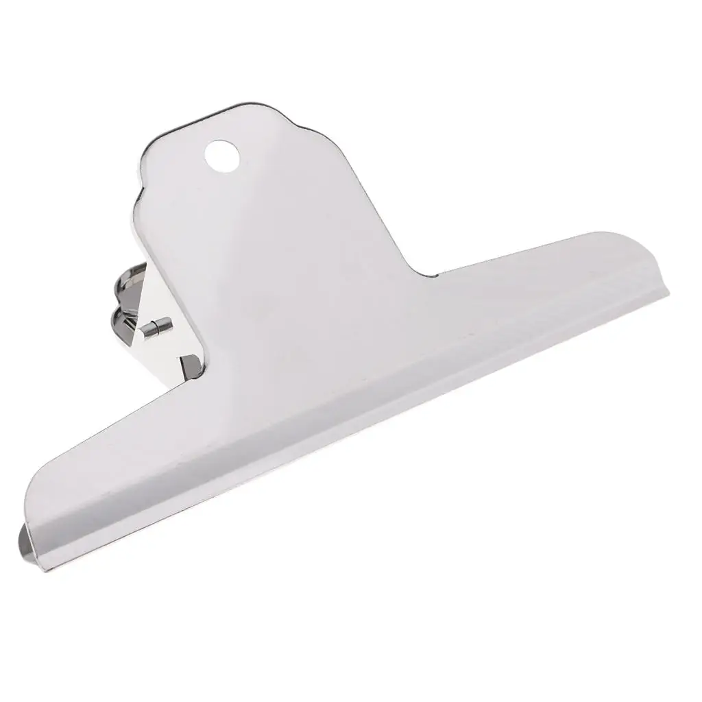Single Multifunction School Home Office Clips Heavy Duty Stainless Steel Clips Binder Clip File
