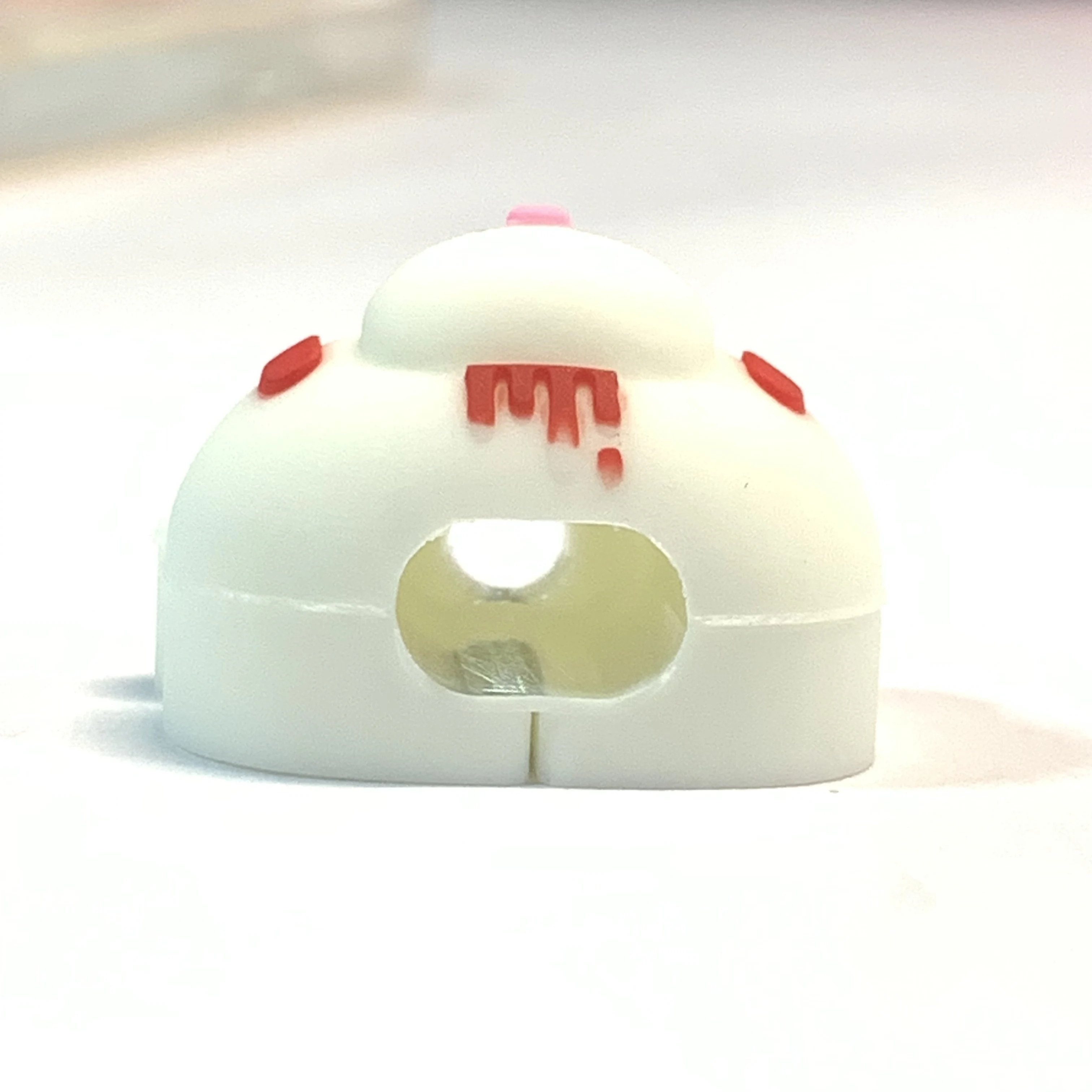 Fluorescent Gloomy Bear Cable Protectors Fluorescent Gloomy Bear cable protectors Iconic edgy-cute glow-in dark safeguard phone cables Perfect for fans
