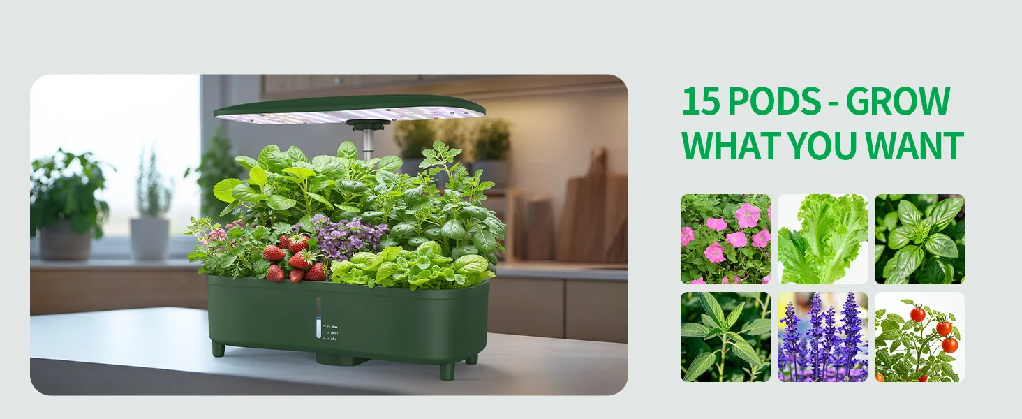 indoor herb garden