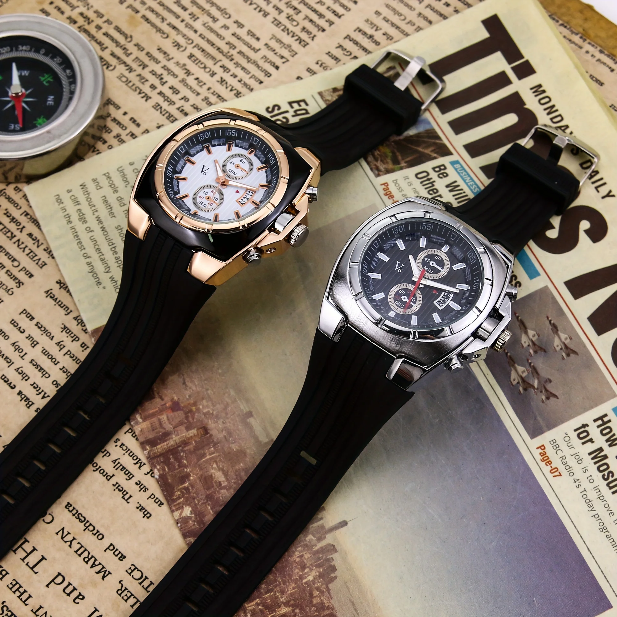 Men’s Sport Quartz Watch 5