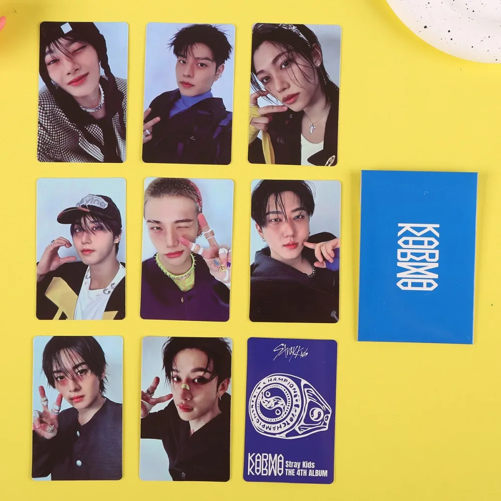 Straykids New 8PCS Small Card SKZOO KPOP Felix Hyunjin Bang Chan