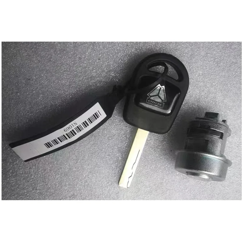 Ignition Lock Start Key For SINOTRUK HOWO T5G 340 Electric Lock Switch Truck Parts