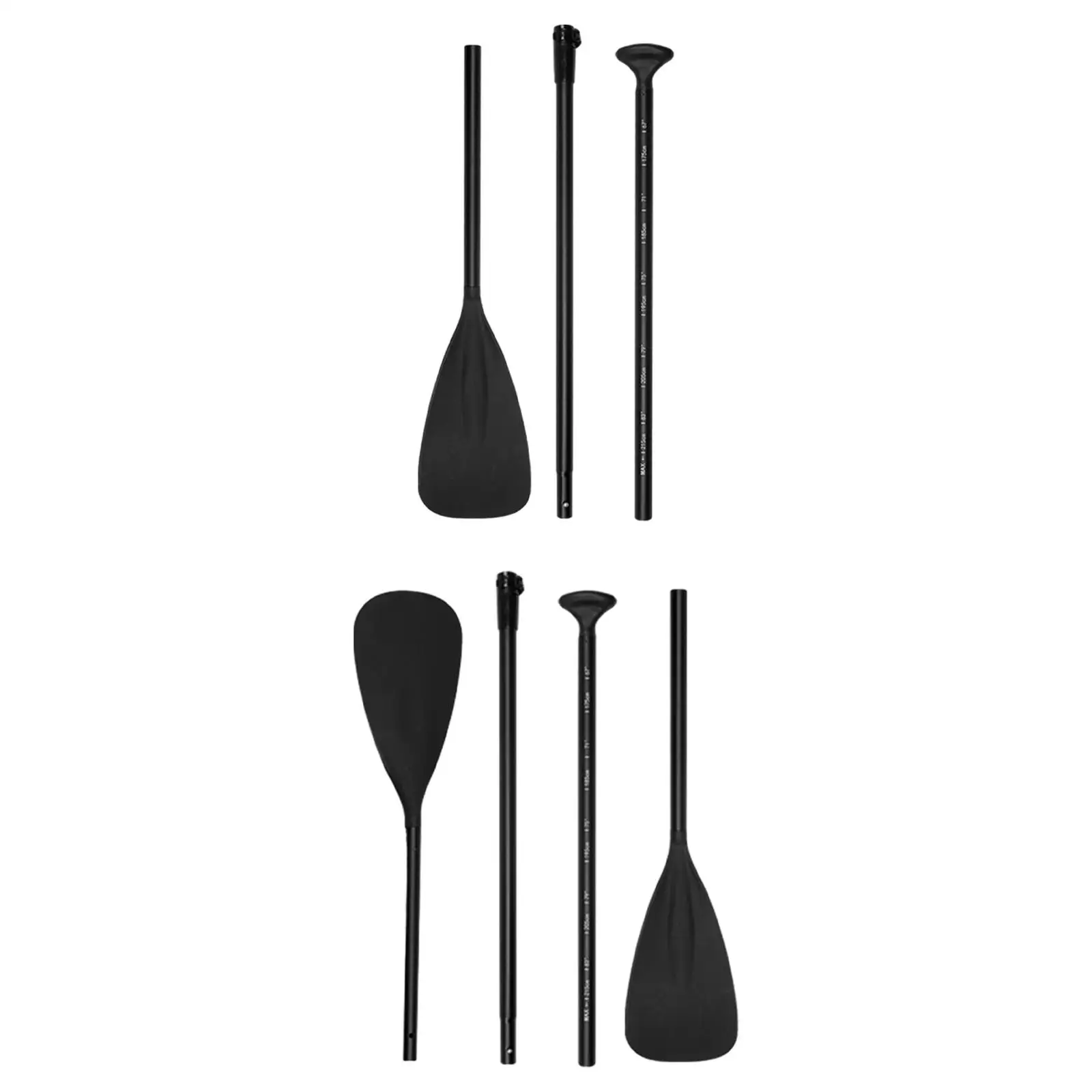 Kayak Paddles Boat Paddle Detachable Paddle Board Paddles for Rafting, Rubber