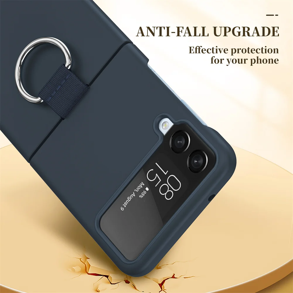 Luxury Matte PC Armor Finger Ring Grip Case in Candy  Design