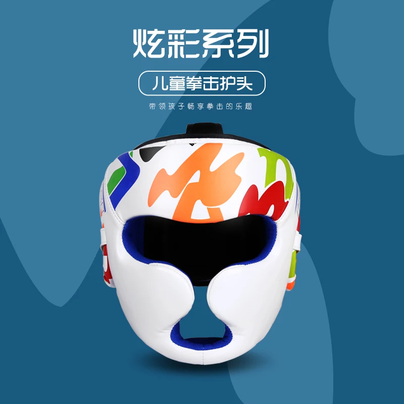 

Promotion Boxing MMA Safety Helmet Head Gear Protectors Adult Child Training Headgear Muay Thai Kickboxing Full-covered Helmets