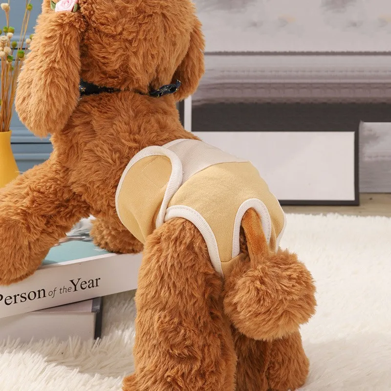 Reusable Female Dogs Diaper Pants Sanitary Female Dog Pants Diapers For Dogs Menstruation Pet Cat Physiological Safety