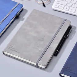 Carnet de notes à couverture rigide en simili cuir, emballage de boîte cadeau pour Journal intime planificateur 365 jours, carnet de voyage, papeterie personnalisée 