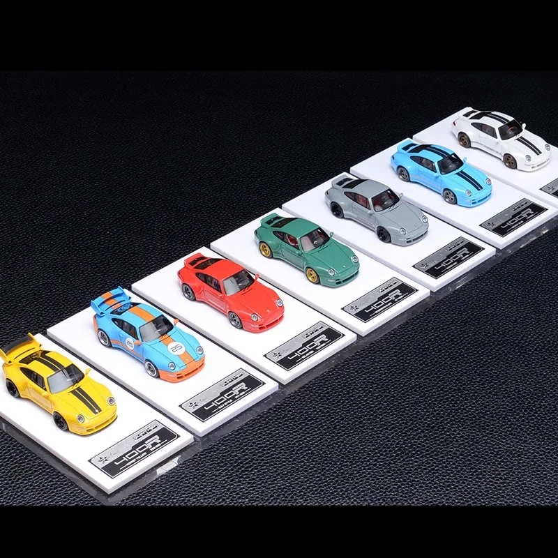 FuelMe 1:64 ポルシェ グンター ヴァークス 993 ガルフ モデル 400R