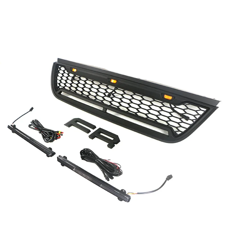 

Автомобильные Внешние аксессуары, передняя решетка гриля, матовая Черная решетка для штатива Ford Explorer 2002-2005