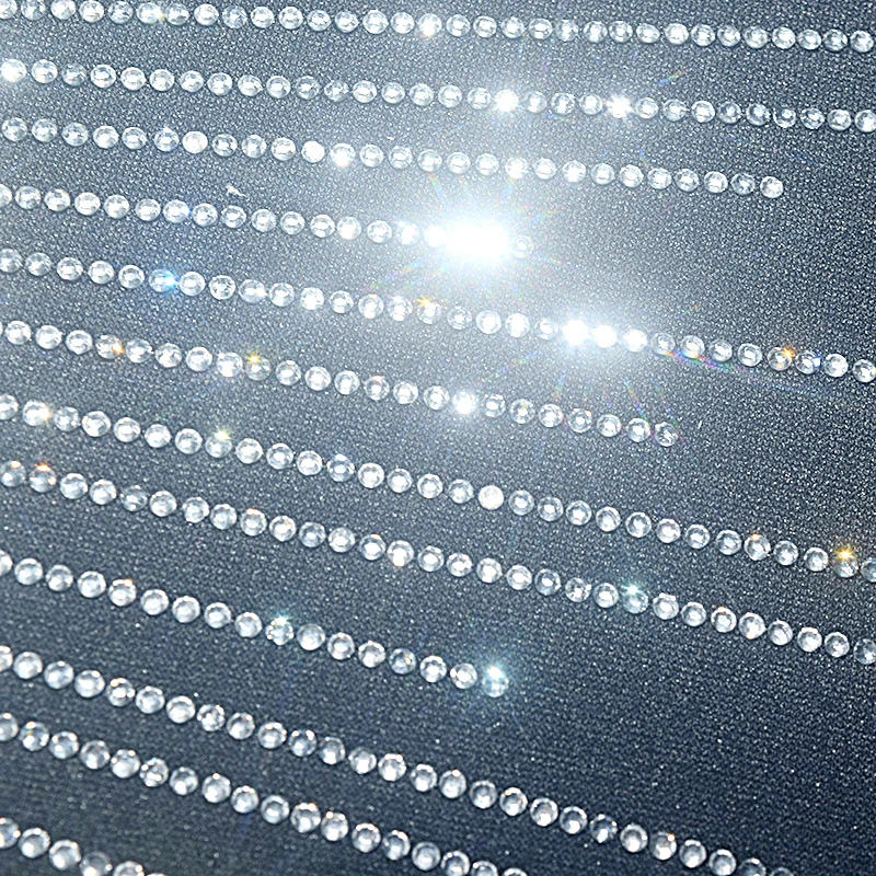 Silver Swan Hot Diamond Pailletten Eisen auf Applikationen Patches Hot Fix Strass Transfer Motive Transfer auf DIY Shirt Kleid. – Detail 7