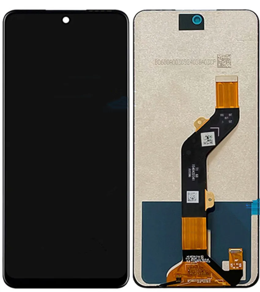 

6.82 Inch For Infinix Hot 20 X6826 X6826B X6826C LCD Display Touch Screen Digitizer Assembly Replacement / Frame
