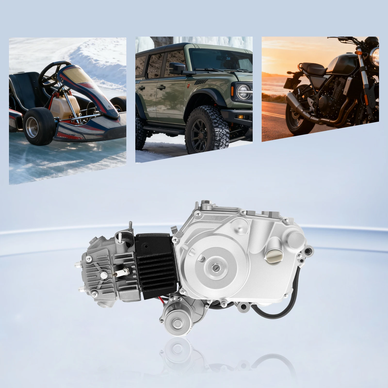4-Takt-Motor für ATVs 125ccm 4-Takt-Motorenkit 125ccm Motor – Detail 4