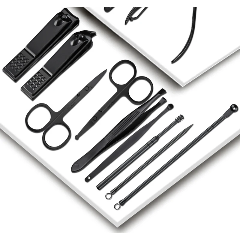 6 Piece Nail Scissors Set Household High End Mens And Womens Special Nail Clippers Manicure Beauty Tools Portable Household 3