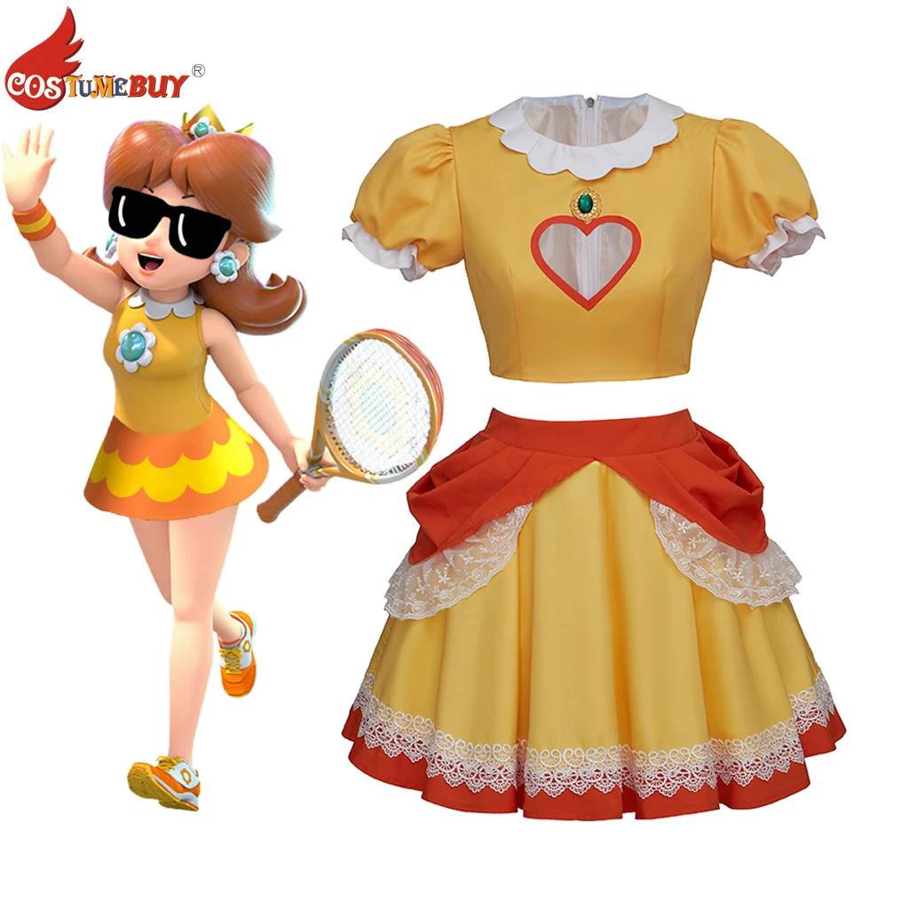Peach Daisy Deguisement Princesse Daisy Mario Plus Size Princess