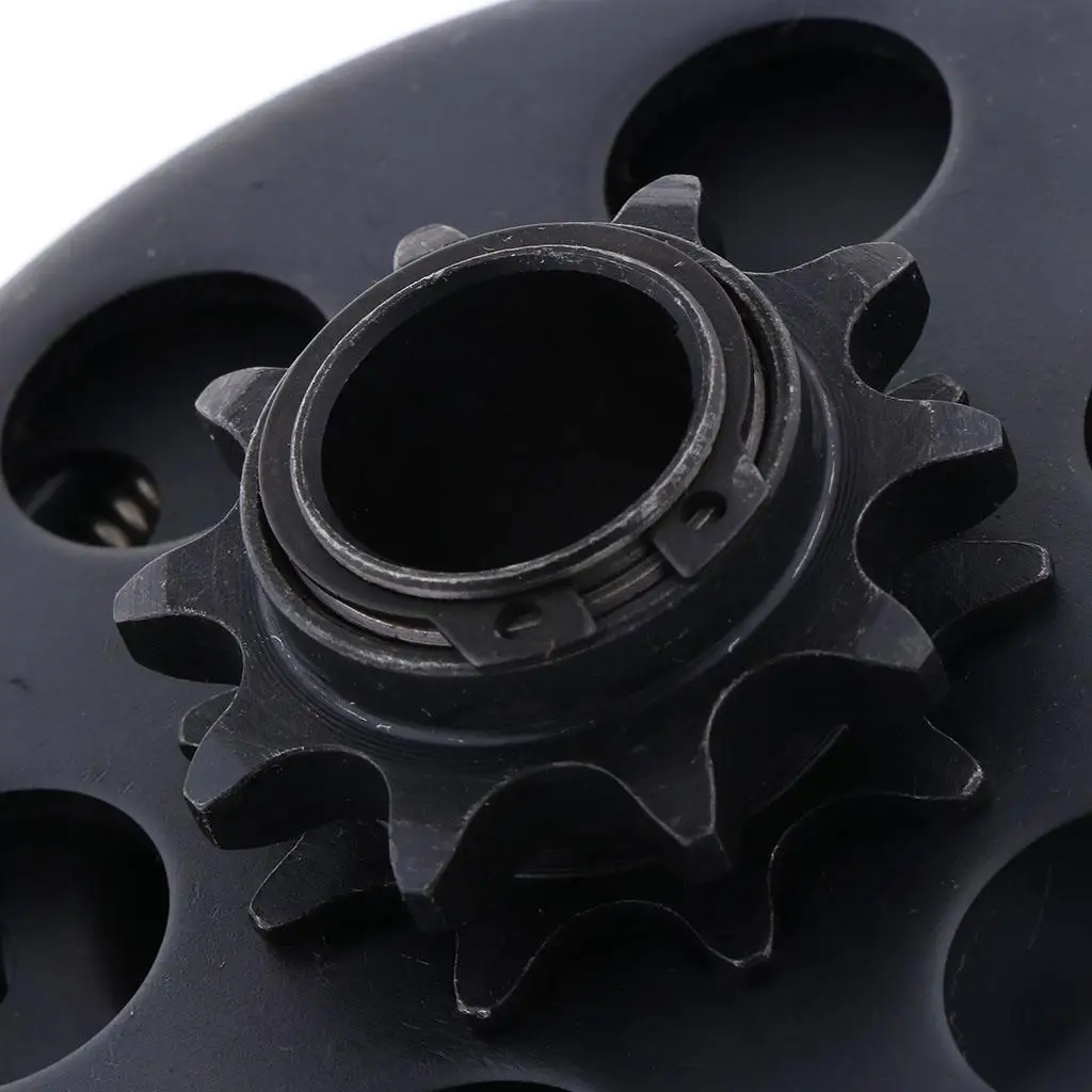 고카트 미니 바이크 6.5HP 엔진 19mm 보어 420 체인용 블랙 메탈 클러치 스프로킷 어셈블리