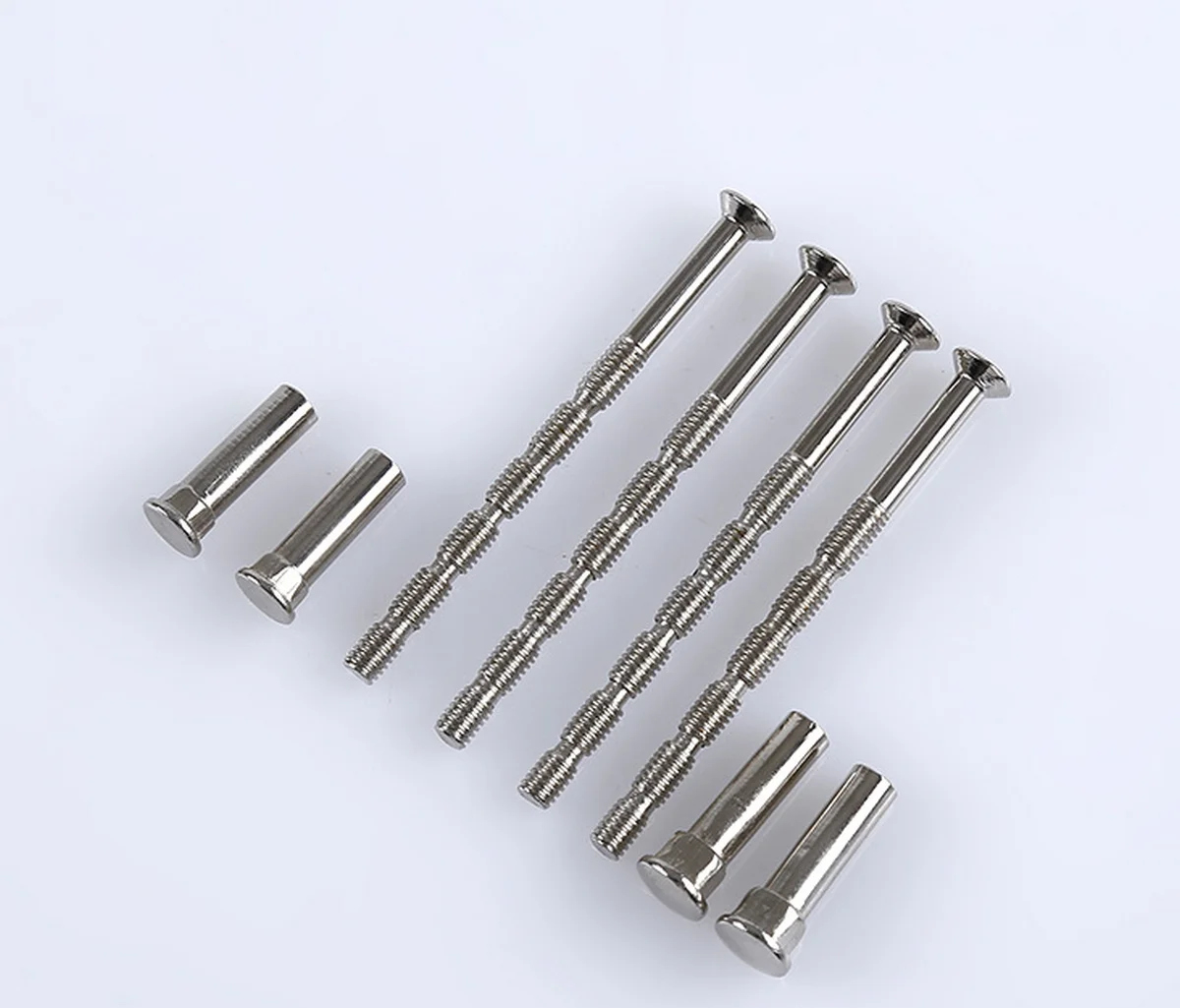 10Pcs Snap-Off Anti-Theft Cuttable Screws Hexagonal Sleeve Fixings M4 X 60/70/80/90/100/110/120mm Door Handle Spare Parts hex socket screw hexagon socket screw hexagon socket head screw