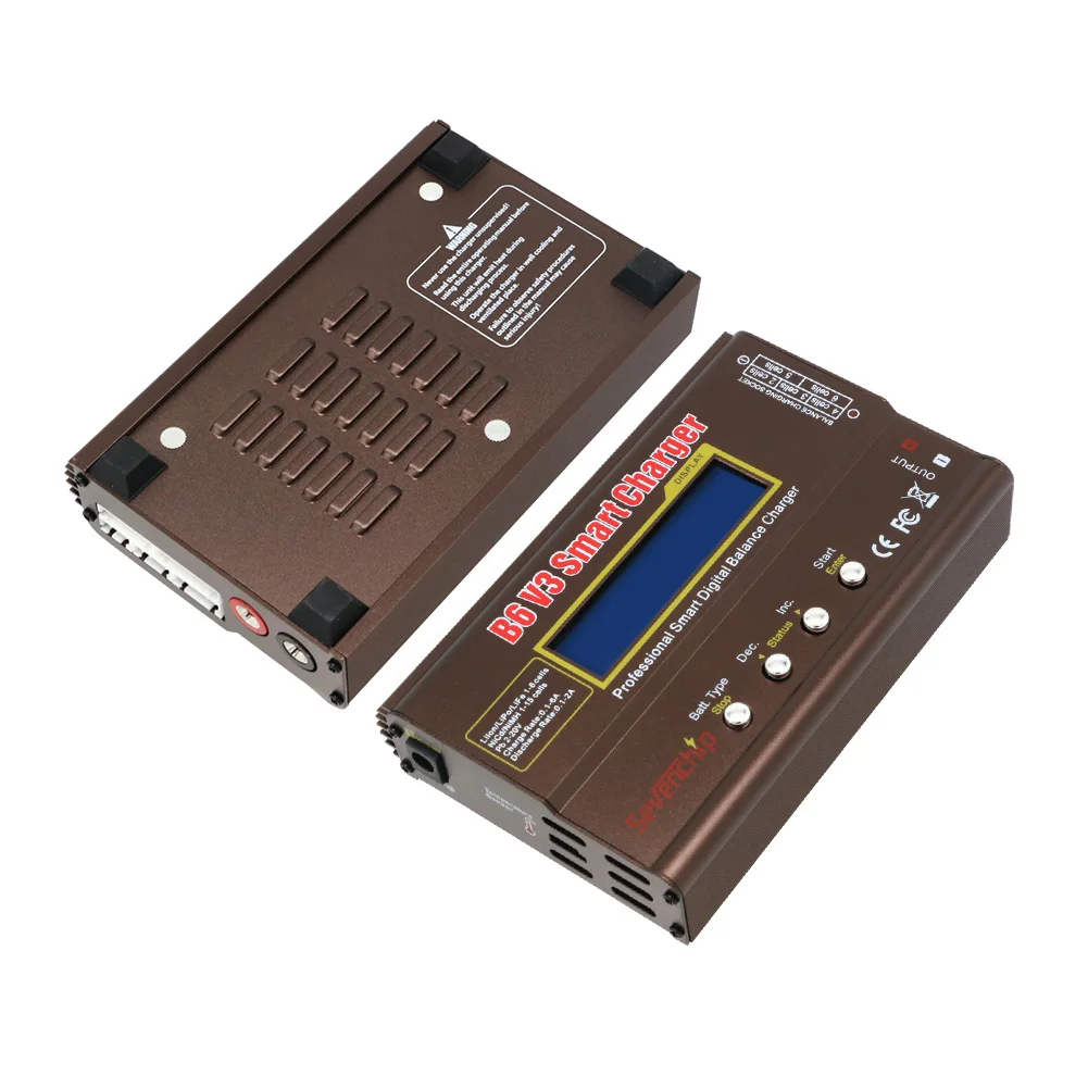 [Only charger] iMAX B6 V3 80W 6A Battery Charger LiHv Lipo NiMh Li ion Ni Cd Digital RC Charger Lipro Balance Charger Discharger 12V 5A Adapter 