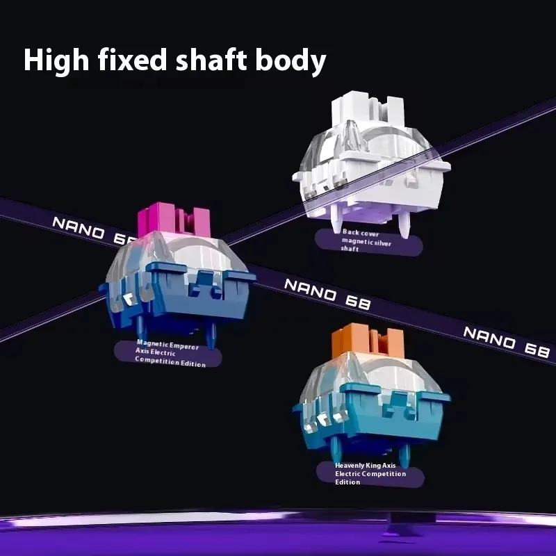 Original Madlions NANO68 PRO Mechanical Keyboard Magnetic Switch RGB Hotswap 8000HZ RT 0.01mm DSK MT Gamer Esports Keyboard