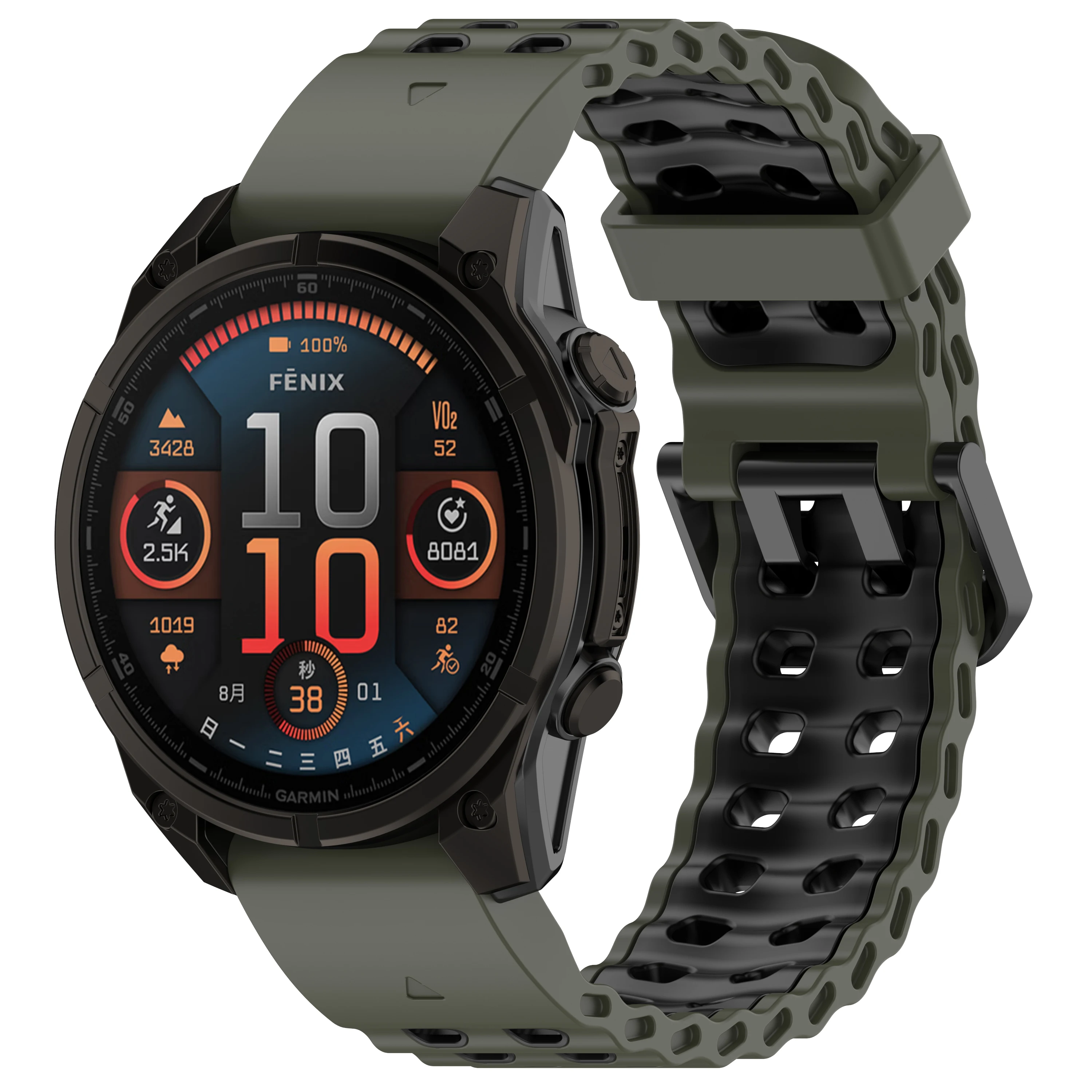 Marine Silicone QuickFit Sport Strap - 22mm/26mm Band