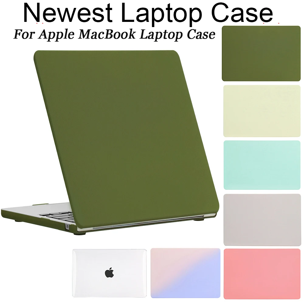 2023 Custodia Per Laptop Aggiornata Per Apple Macbook M1 M2 M3 Chip Pro Retina 13 14 15 16 Pollici Per Macbook Touch Id M2 Air 13.6 Case