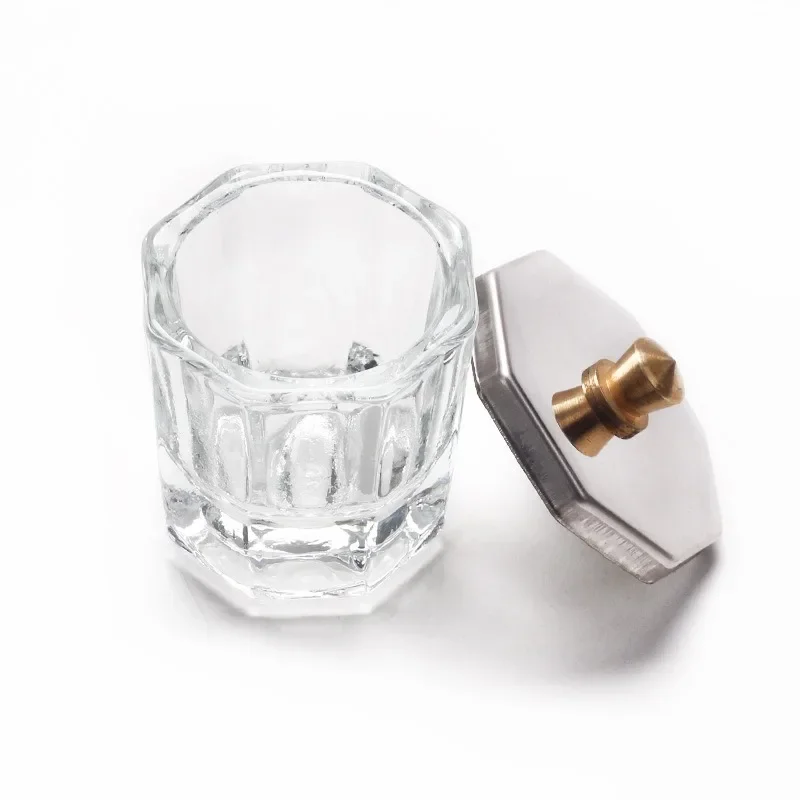 Nail Acrylic Liquid Nail Powder Acrylic Nail Powder Crystal Glass Cup Nail Art Tools