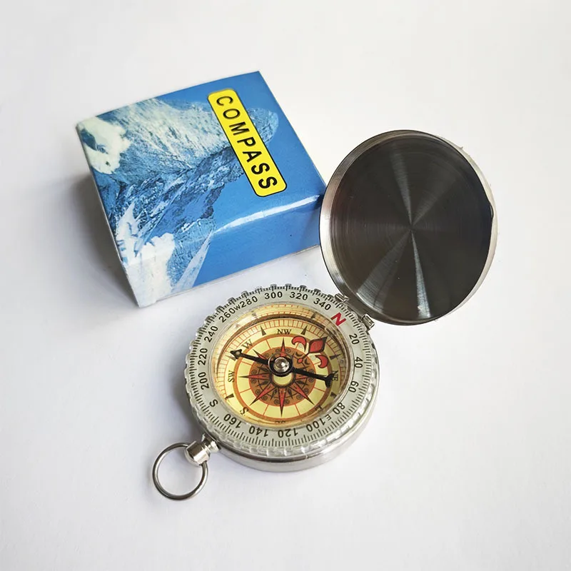 Enhanced Outdoor Compass with Night Light for Navigation, Hunting, and Survival