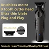 Kemei 2299 Barber Cordless Hair Trimmer 0mm Zero Gapped Carving Clipper Detailer Professional Electric Finish Cutting Machine 4