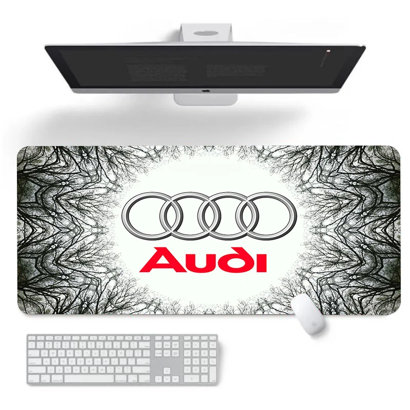 

A-Audi Car Gaming Mouse Pad Anime Mousepad Xxl Desk Mat Deskmat Deskpad Pc Gamer Accessories Computer and Office Playmat Cabinet