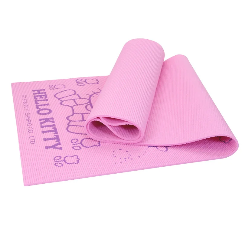 6mm Cute Cartoon Yoga Mat for Beginners Fitness Exercise Mat Children's Dance