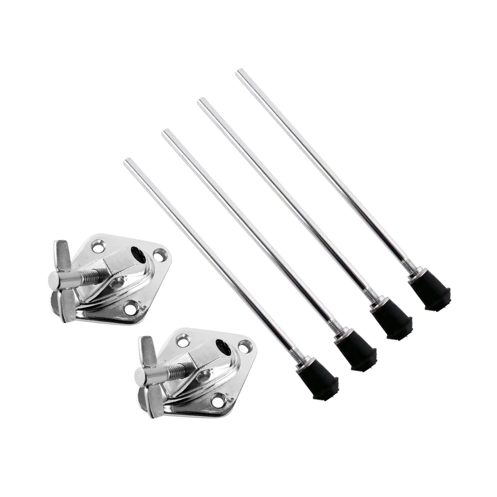 Professional Anti-Skid Bass Drum Legs - Stable Musical Instrument Accessory