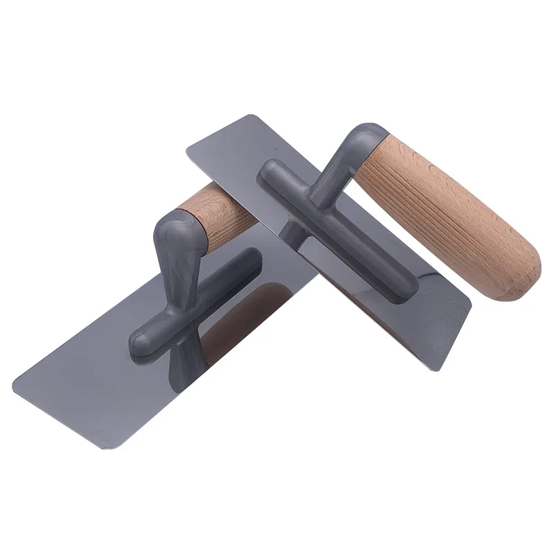 Concrete Plaster Trowel Wall Plastering Skimming Trowel Building Drywall Tools Smooth Wooden Handle plastering trowel concrete trowel