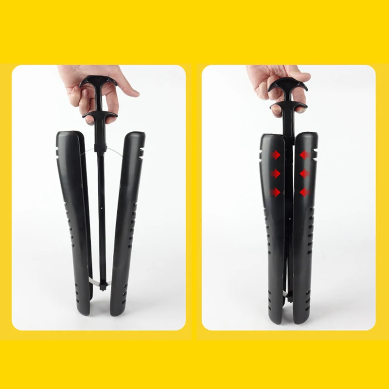 1Pc Knee High Boots Stand Holder Black Womens Boot Shoe Tree Stretcher 29cm Boot Shoes Shaper Supporter Organizer Storage Hang 6