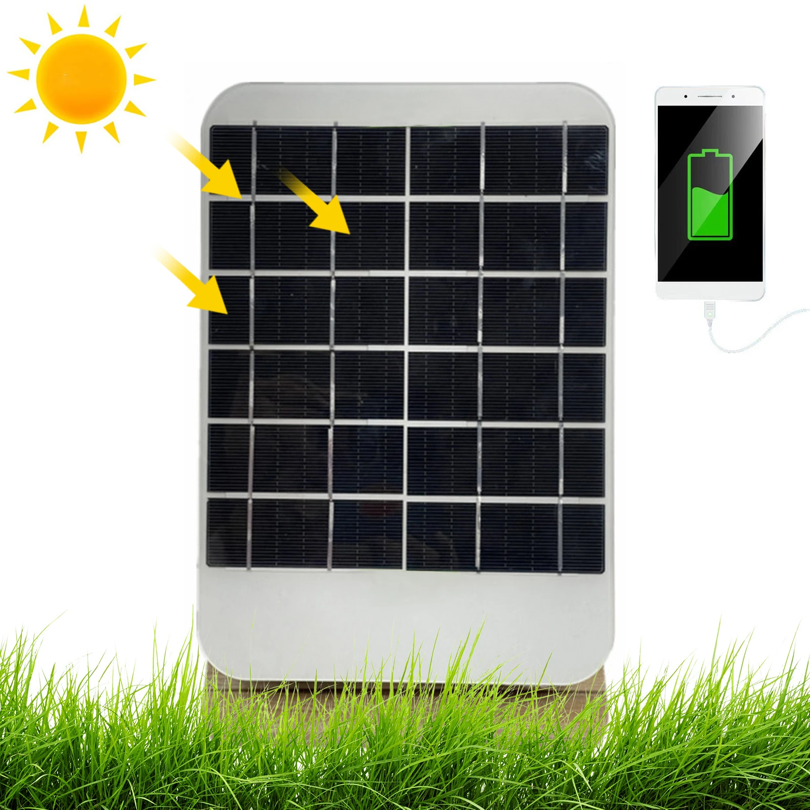 Bijdrager Bestrating Materialisme Portable Solar Charger Draagbare Zonnepaneel Voor Mobiele Telefoons Zonne  energie Telefoon Oplader Standaard Usb uitgang Voor Mobiele Telefoons| | -  AliExpress