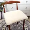 Four Season Universal Breathable Plush Cushion Chair Mats Office Home Cushion Modern Simple Style Comfortable Breathable Pads 1