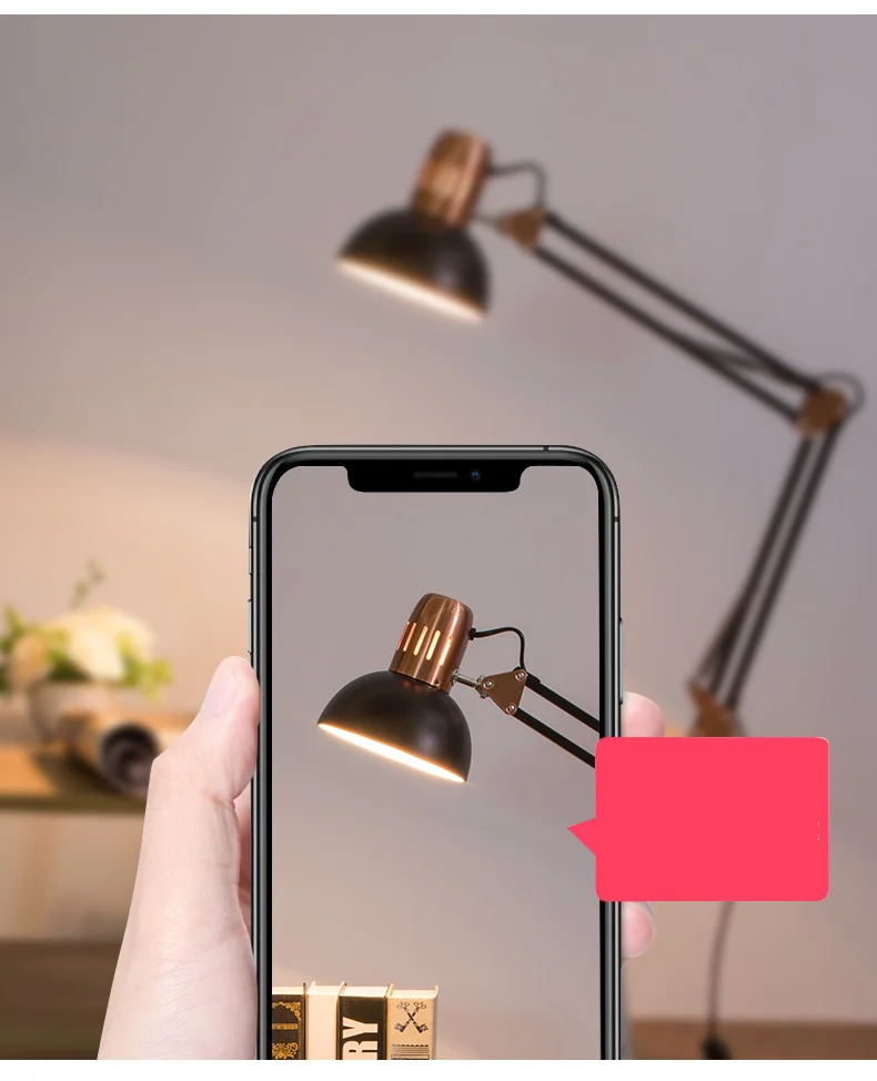 Lampă de birou cu LED-uri de studio Lămpi portabile de epocă cu clemă, carte, citire, pliabil, scriere, corp de iluminat pentru unghii_voghion.com
