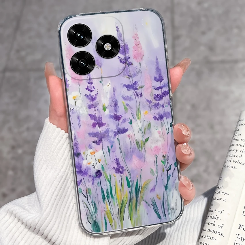 Cute Panda Puppy Soft Silicone TPU Clear Phone Case Back Cover